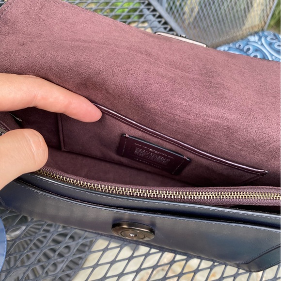 LNWT Coach Tabby 26 w/ Snakeskin (Blue Multi) - Picture 8 of 9